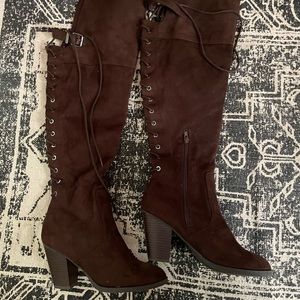 Brown Thigh high Boots